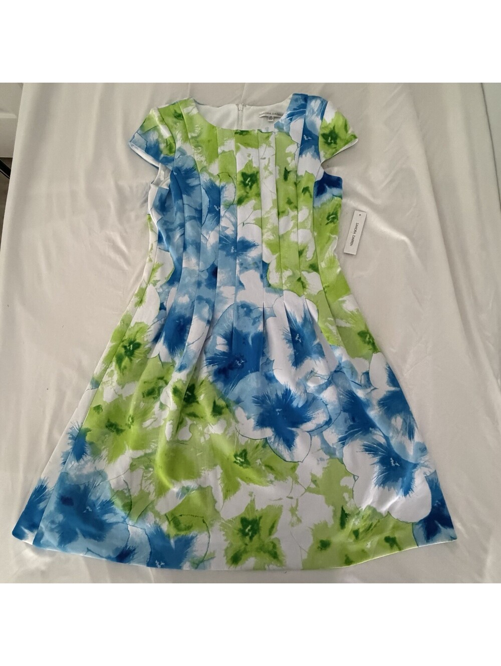 Sandra Darren Floral Print Dress